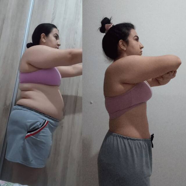 Transformação real de aluna do Clube Fit 2