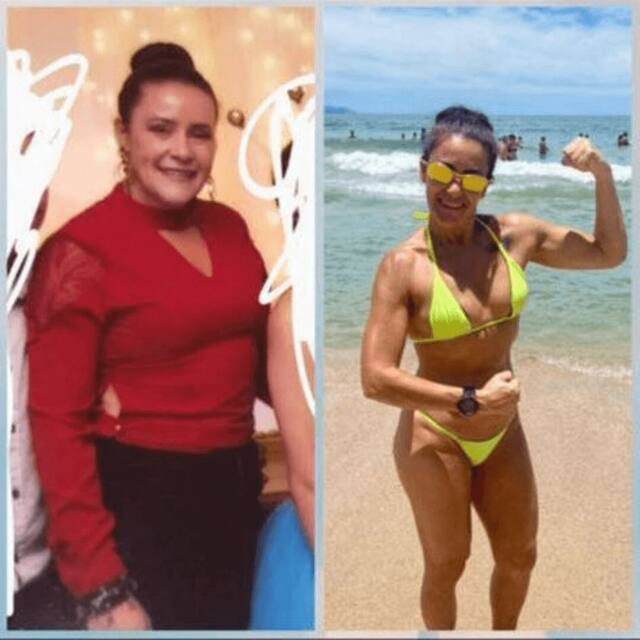 Transformação real de aluna do Clube Fit 3